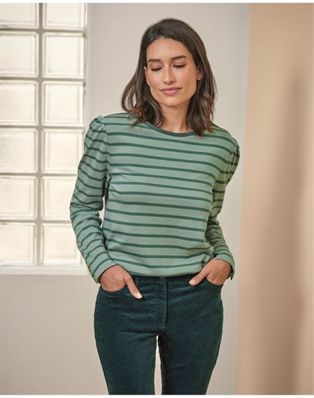 Button Sleeve Top