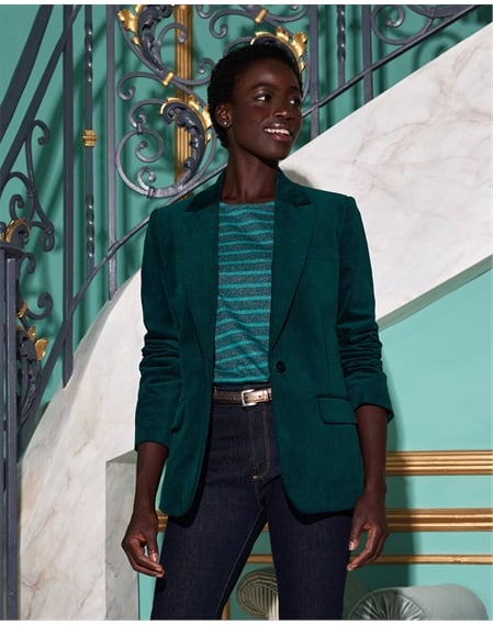 Washed Velvet Jacket