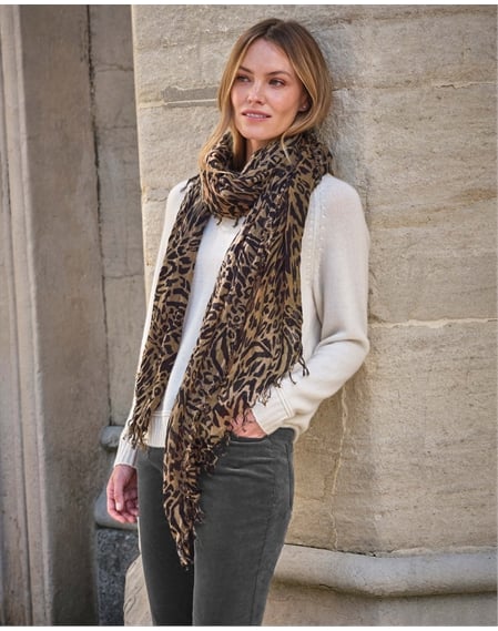 Wool Cashmere Ultrafine Scarf
