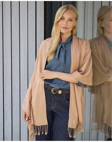 Super Soft Cashmere Blend Pashmina