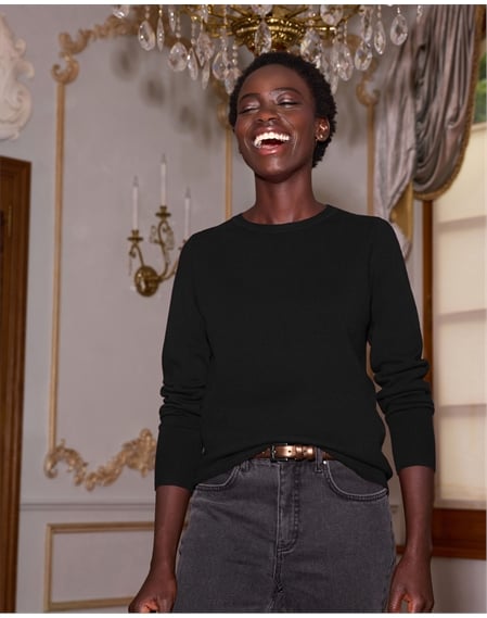 Cashmere Crew Neck Sweater