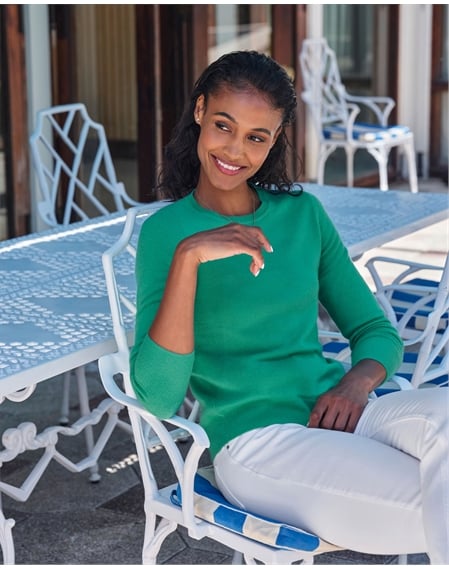 Cashmere Crew Neck Sweater