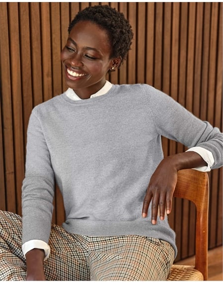 Cashmere Crew Neck Sweater