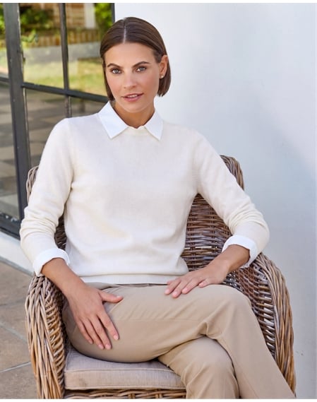 Cashmere Crew Neck Sweater