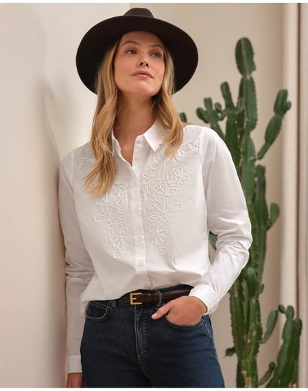 Cornelli Embroidered Shirt