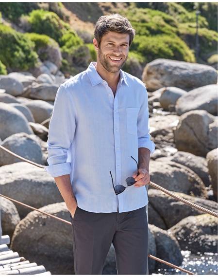 Classic Style Linen Shirt