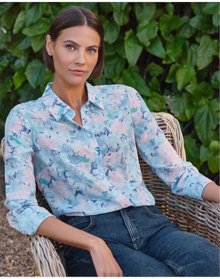 Pure Washed Silk Shirt