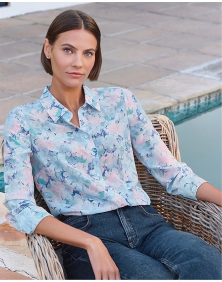 Pure Washed Silk Shirt