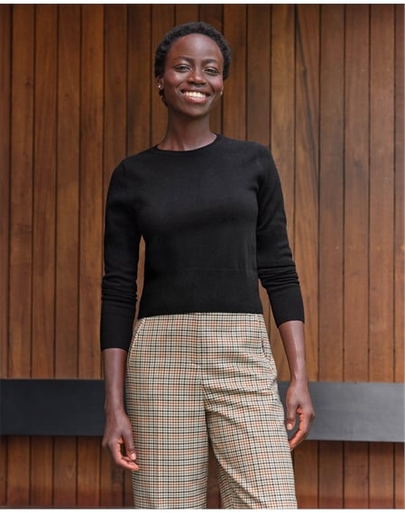 Cashmere Cropped Sweater