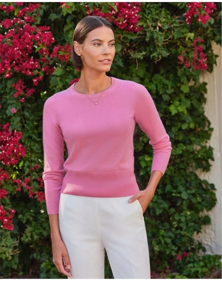 Cashmere Cropped Sweater