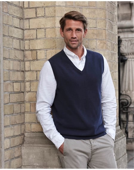 Mens Cashmere Vest
