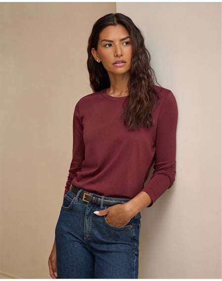 Long Sleeve Super Soft Cotton T Shirt