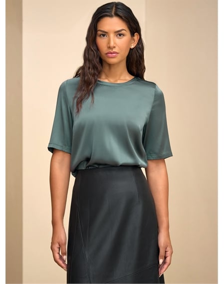 Silk Front T Shirt
