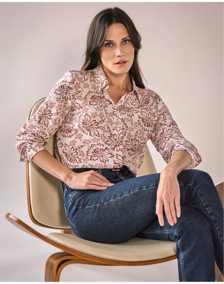 Pure Washed Silk Shirt