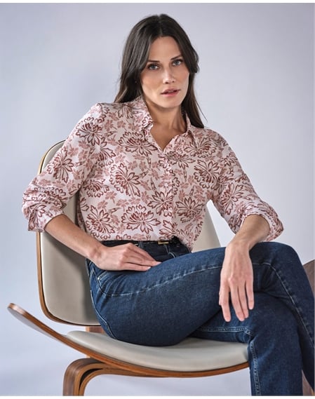 Pure Washed Silk Shirt