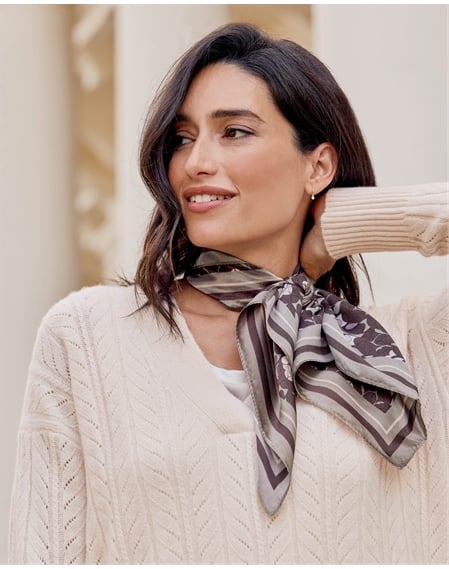 Silk Square Scarf