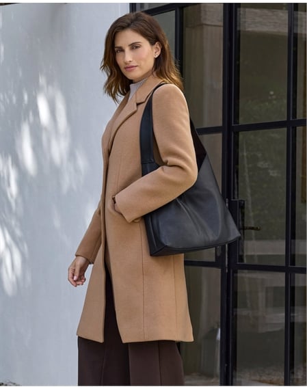 Soft Premium Leather Tote Hobo