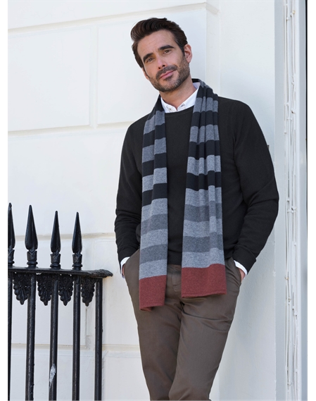 Mens Cashmere Scarf