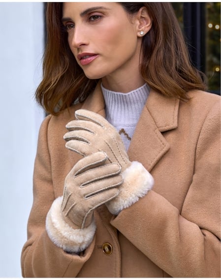 Ladies Suede Glove