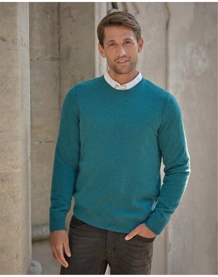 Mens Cashmere Crew Sweater