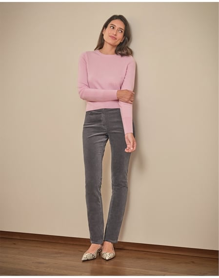 Washed Velvet Jean