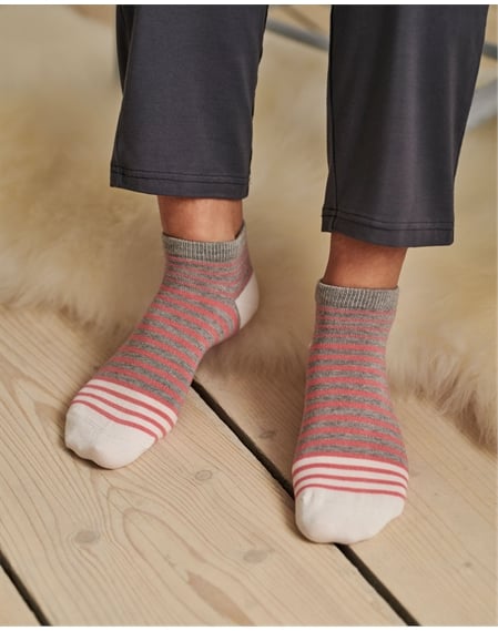 Stripe Trainer Sock