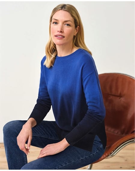 Cashmere Blend Ombre Sweater