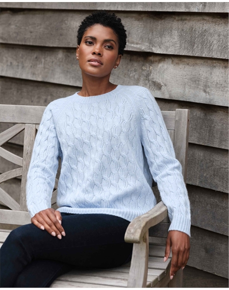 Lofty Cable Cashmere Jumper