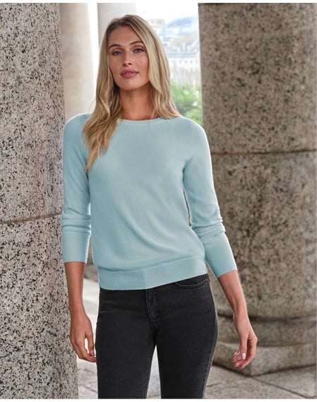 Cashmere Crew Neck Sweater