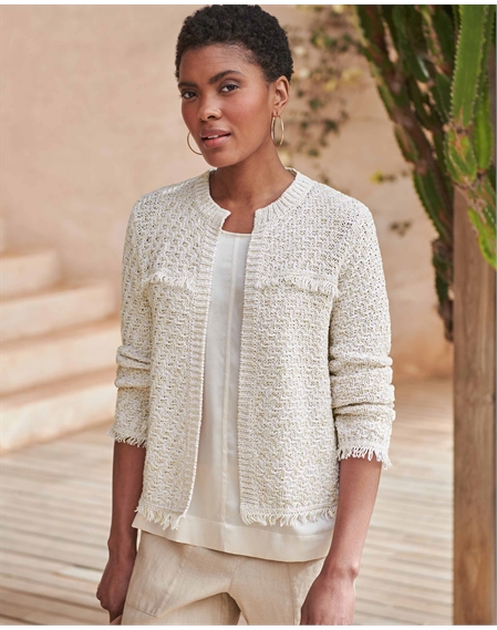 Knitted Textured Jacket