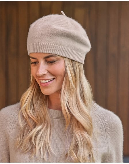 Pure Cashmere Beret