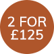 Mix & Match - 2 for £125 Cotton Shirts. Offer applies to selected styles only.