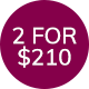 Mix & Match - 2 for $210 Cashmere Scarves. Offer applies to selected styles only.