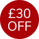 LW928 Special Offer - £30 Off Velvet Jeans. Offer applies to selected styles only.