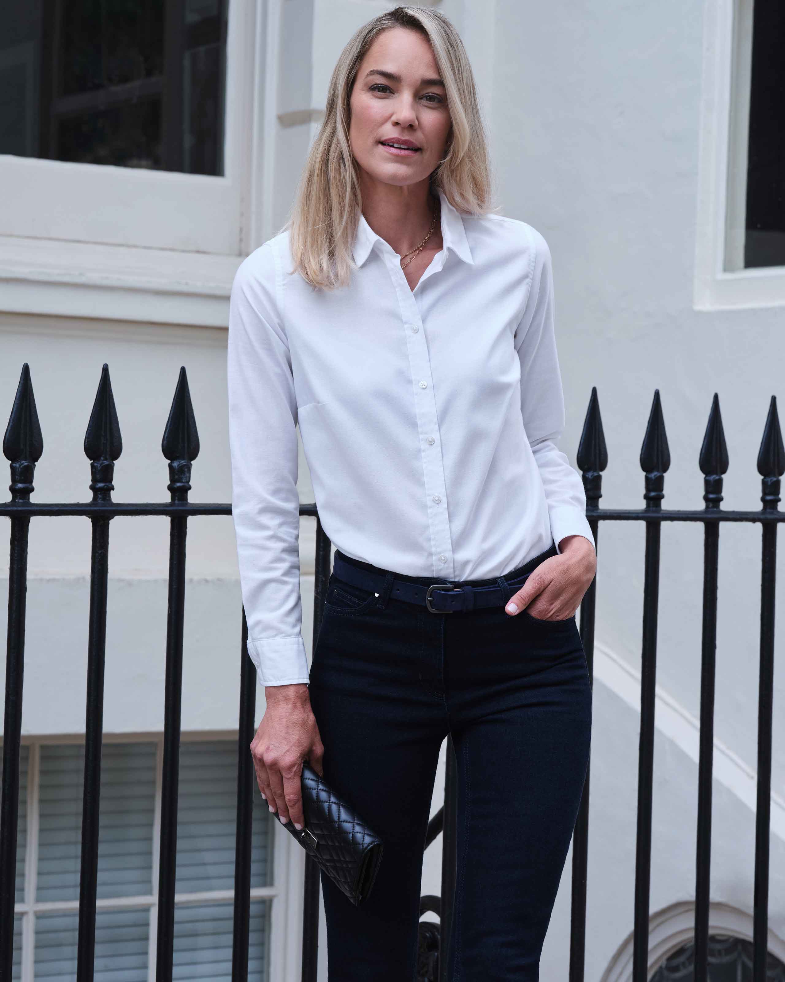 Prairie Cotton Shirt - White main image 1