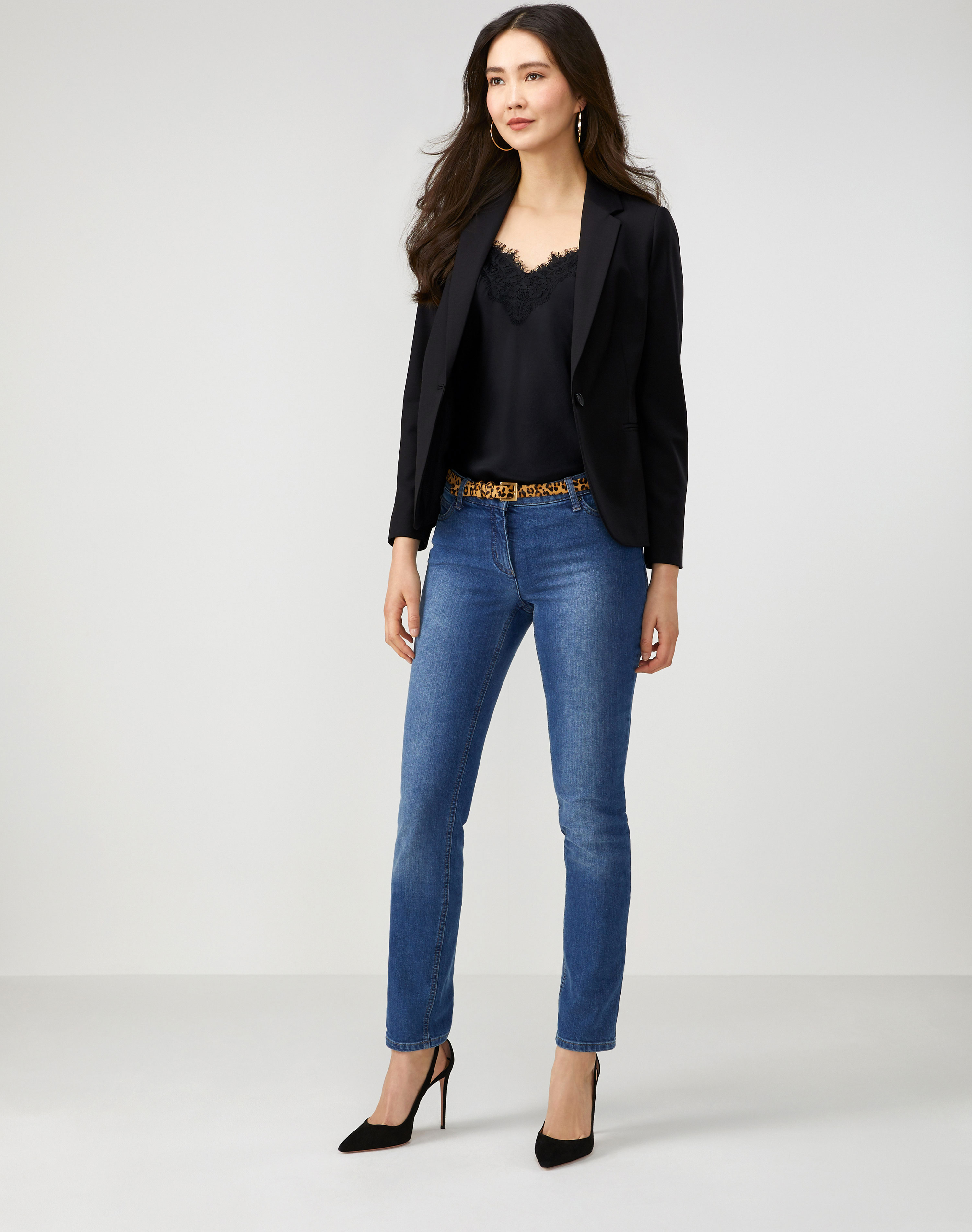 Black Wool Blazer Pure Collection