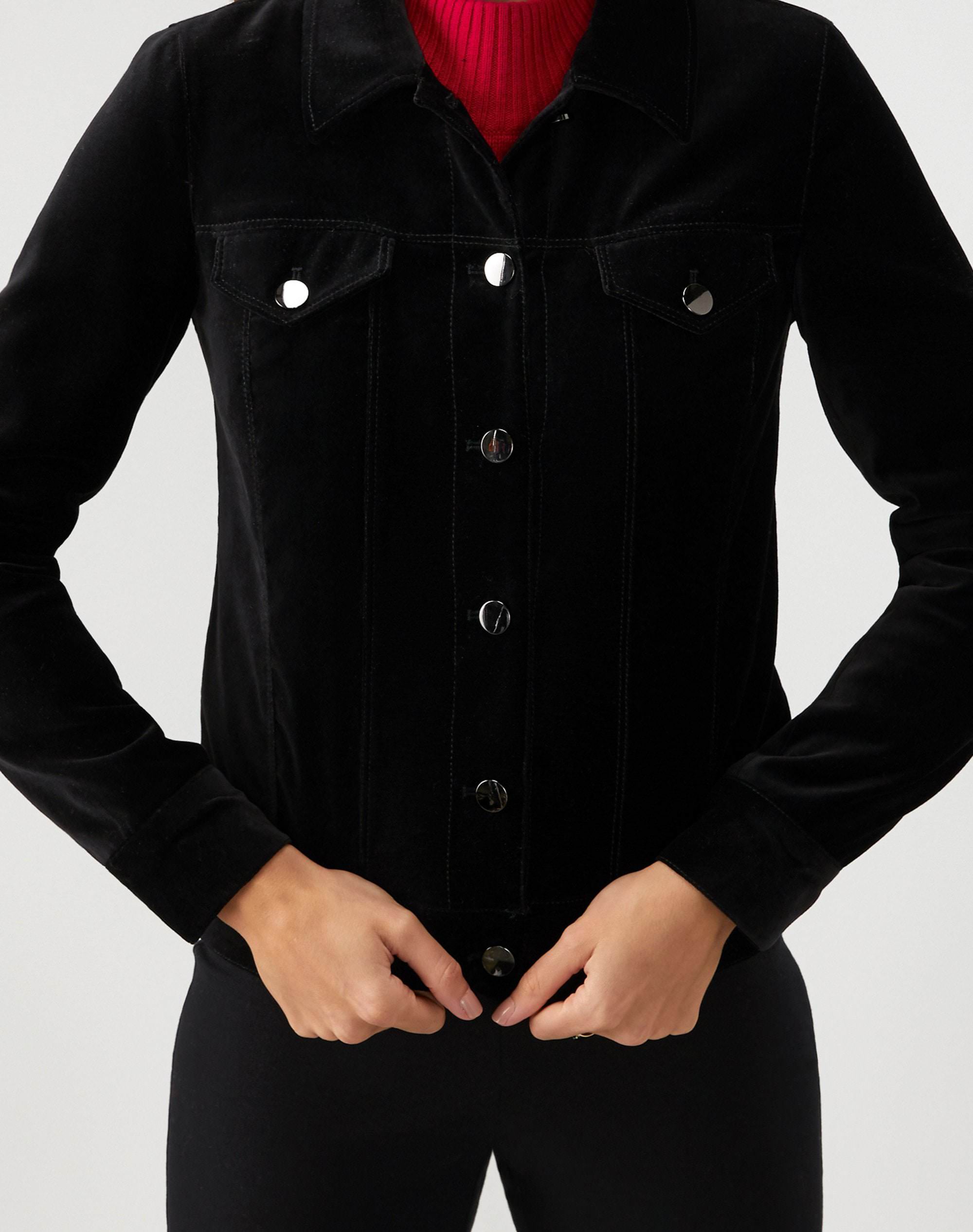 Black Velvet Jacket Pure Collection