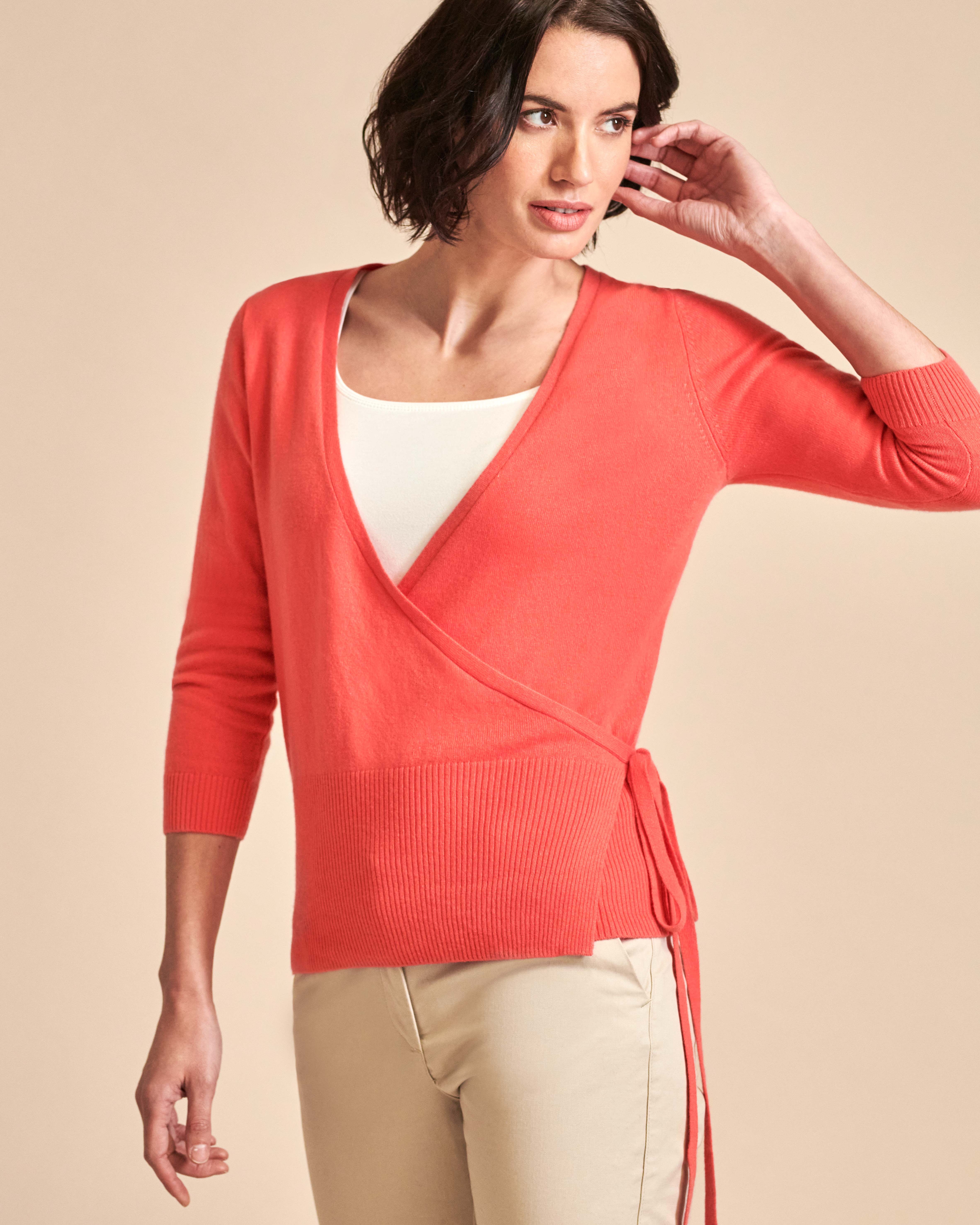 Tigerlilly | Cashmere Wrap Cardigan | Pure Collection