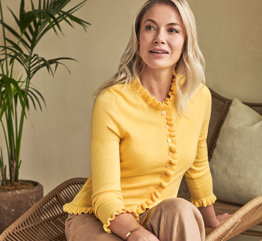 Pure Collection Cashmere, Wool and Cotton Knitwear Jumpers