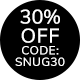 30% Off Slippers with code SNUG30. Offer applies to selected styles only.