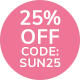25 off summer styles - SUN25