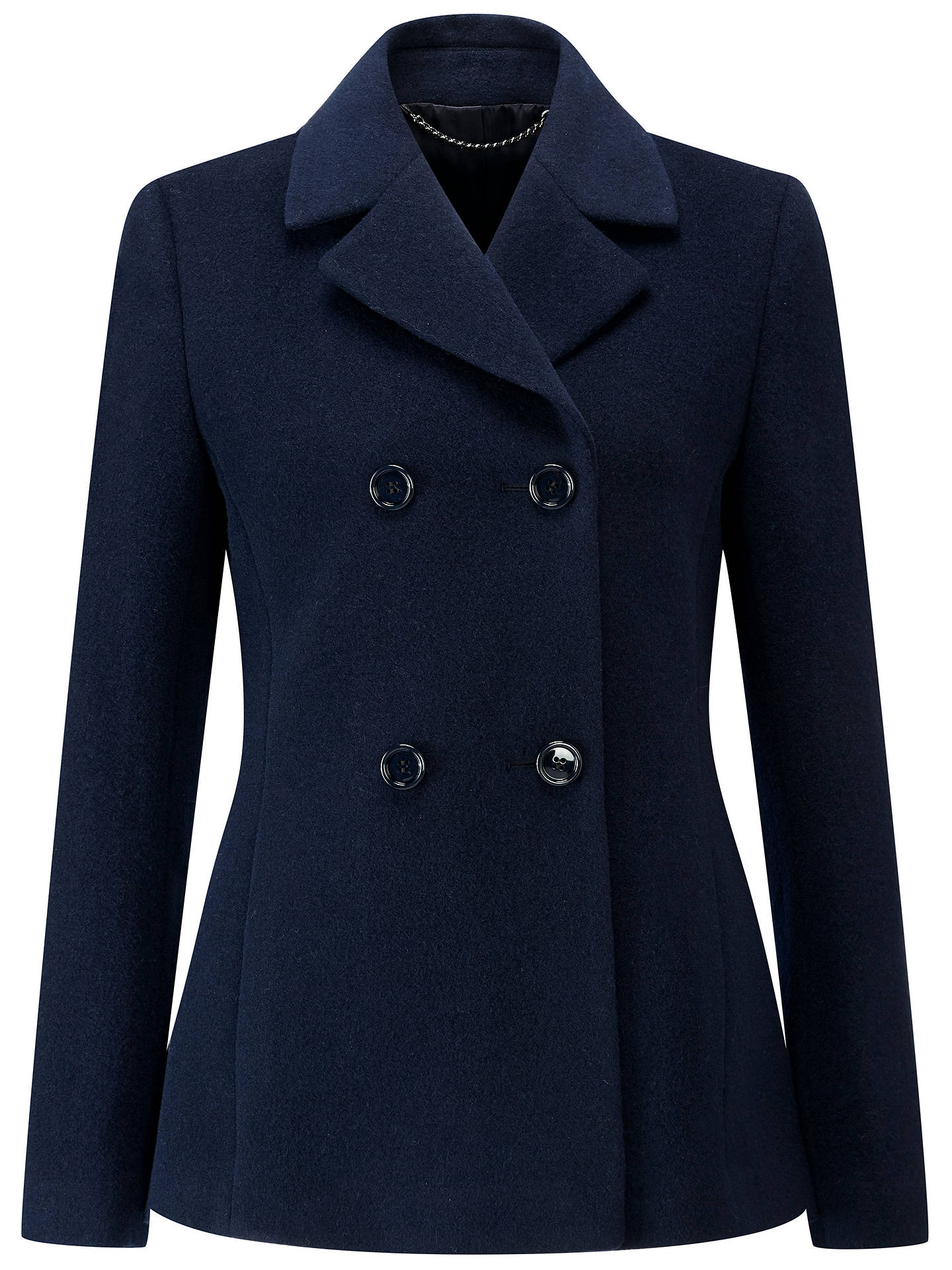 Navy Wool Peacoat Pure Collection