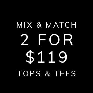 2 for 119 tops and tees