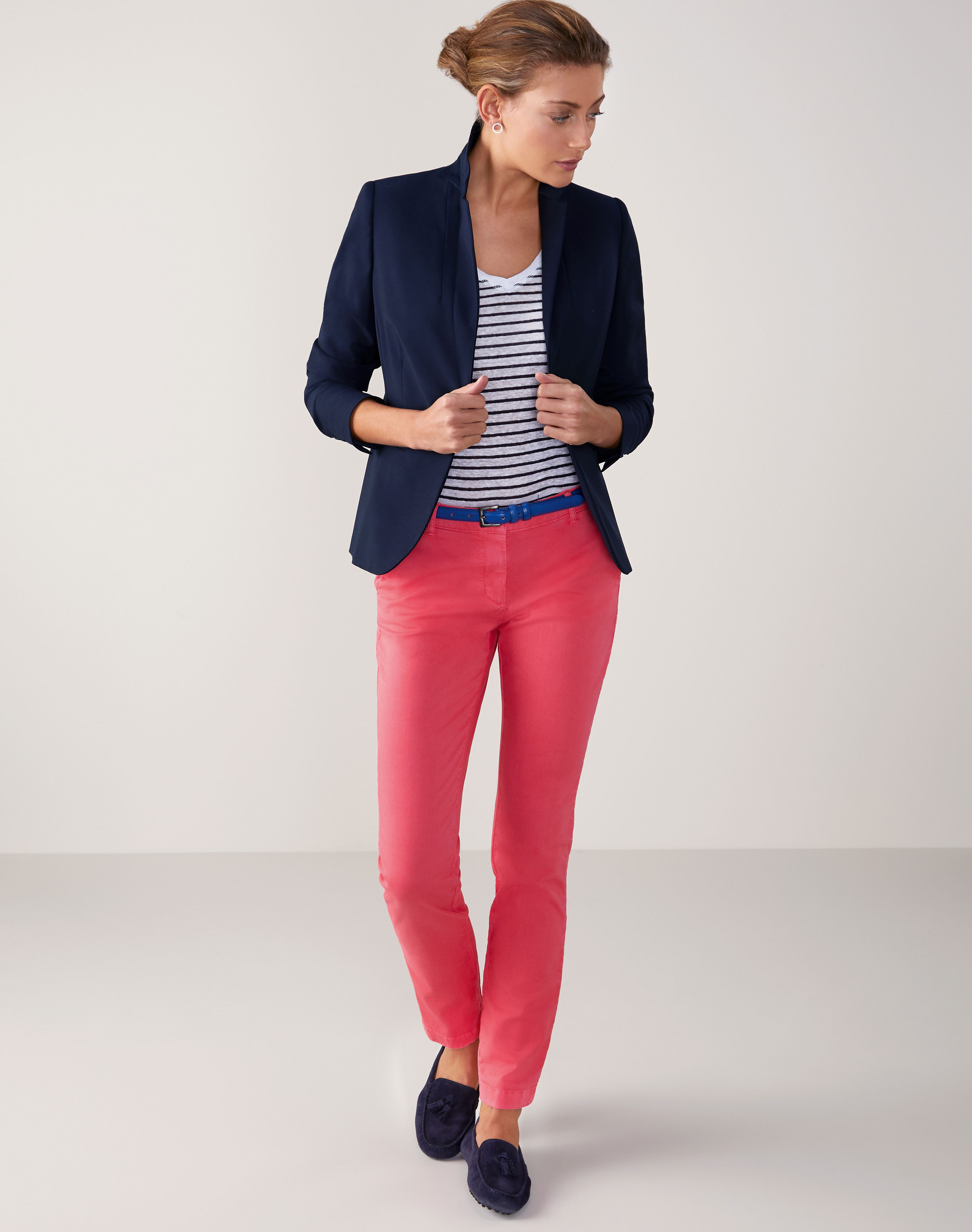 Navy Wool Blazer Pure Collection