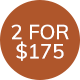 Mix & Match - 2 for $175 Cotton Shirts. Offer applies to selected styles only.