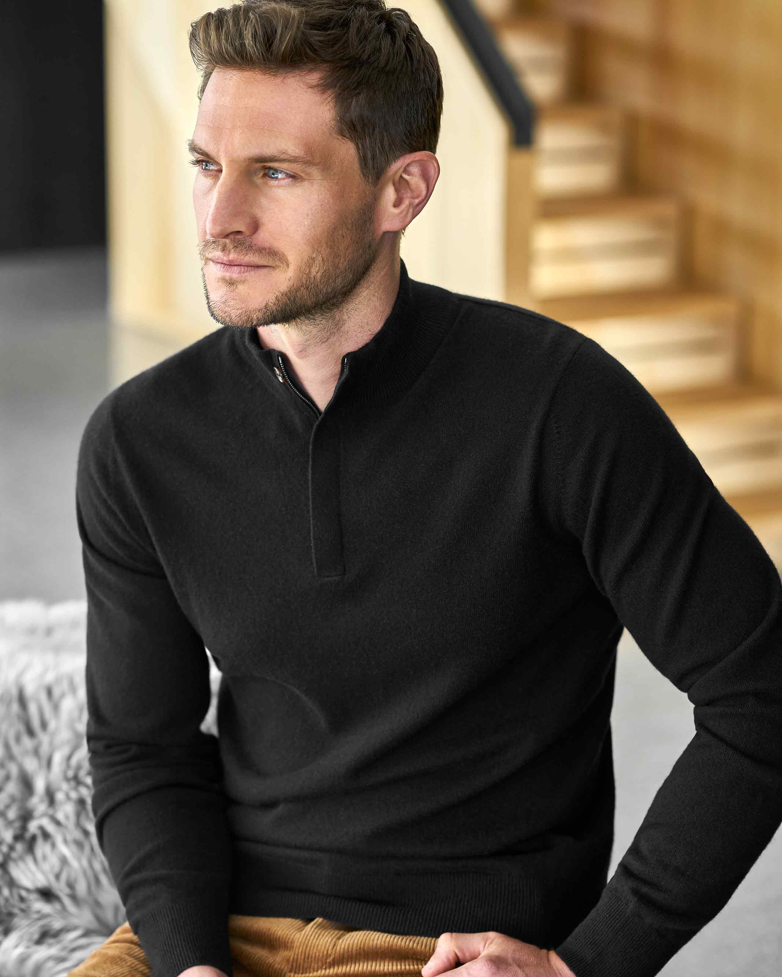 black-mens-cashmere-half-zip-sweater-pure-collection