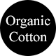 GOTS Organic Cotton sash/roundel