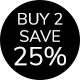 Mix and Match - Buy 3 pair of socks, Save 25%. Offer applies to selected styles only.